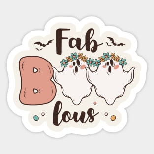 Fab BOO lous Sticker